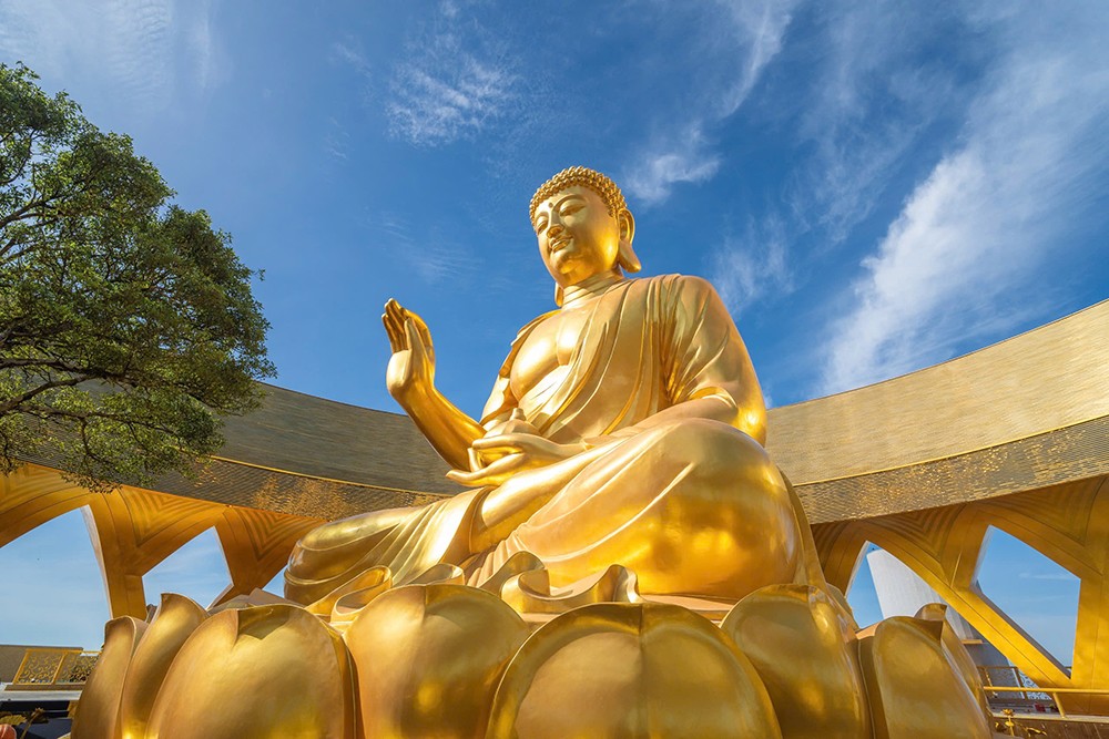 Cận cảnh tôn tượng “Đức Phật đến từ quá khứ” mới an vị tại núi Bà Đen, Tây Ninh 7 Cận cảnh tôn tượng “Đức Phật đến từ quá khứ” mới an vị tại núi Bà Đen, Tây Ninh - 7