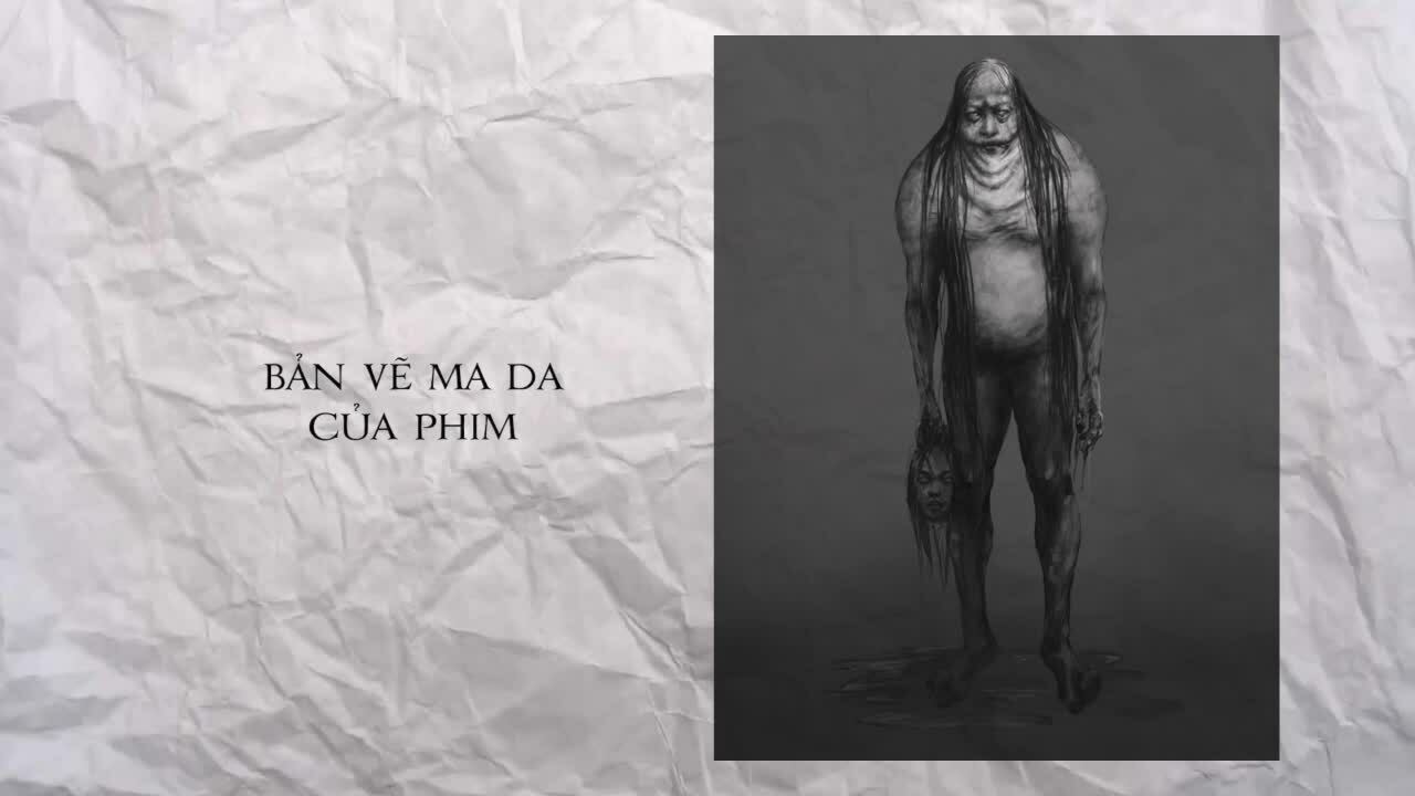 Hậu trường diễn viên cao 2 m đóng ma da trong 'Thám tử Kiên'