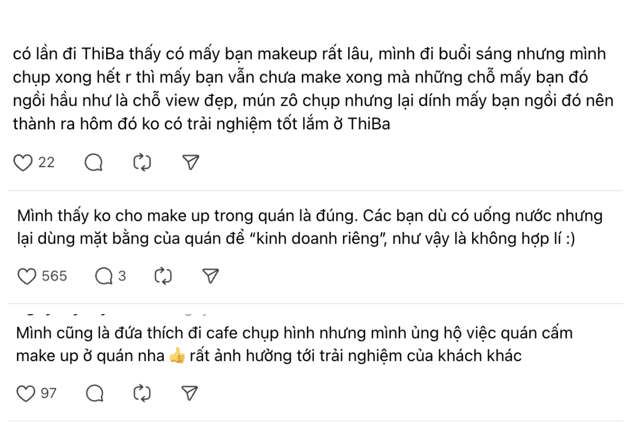 Hàng loạt quán cà phê buộc phải từ chối phục vụ vì trào lưu mang vali đi makeup, chụp flash hàng giờ liền- Ảnh 3.