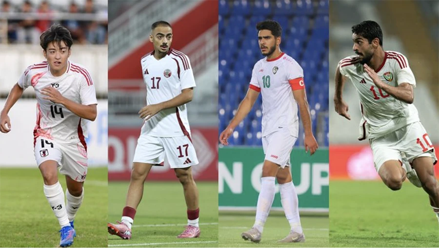 4 ngôi sao đáng chú ý ở bảng B. ẢNH: AFC u-23-chau-a-1.png