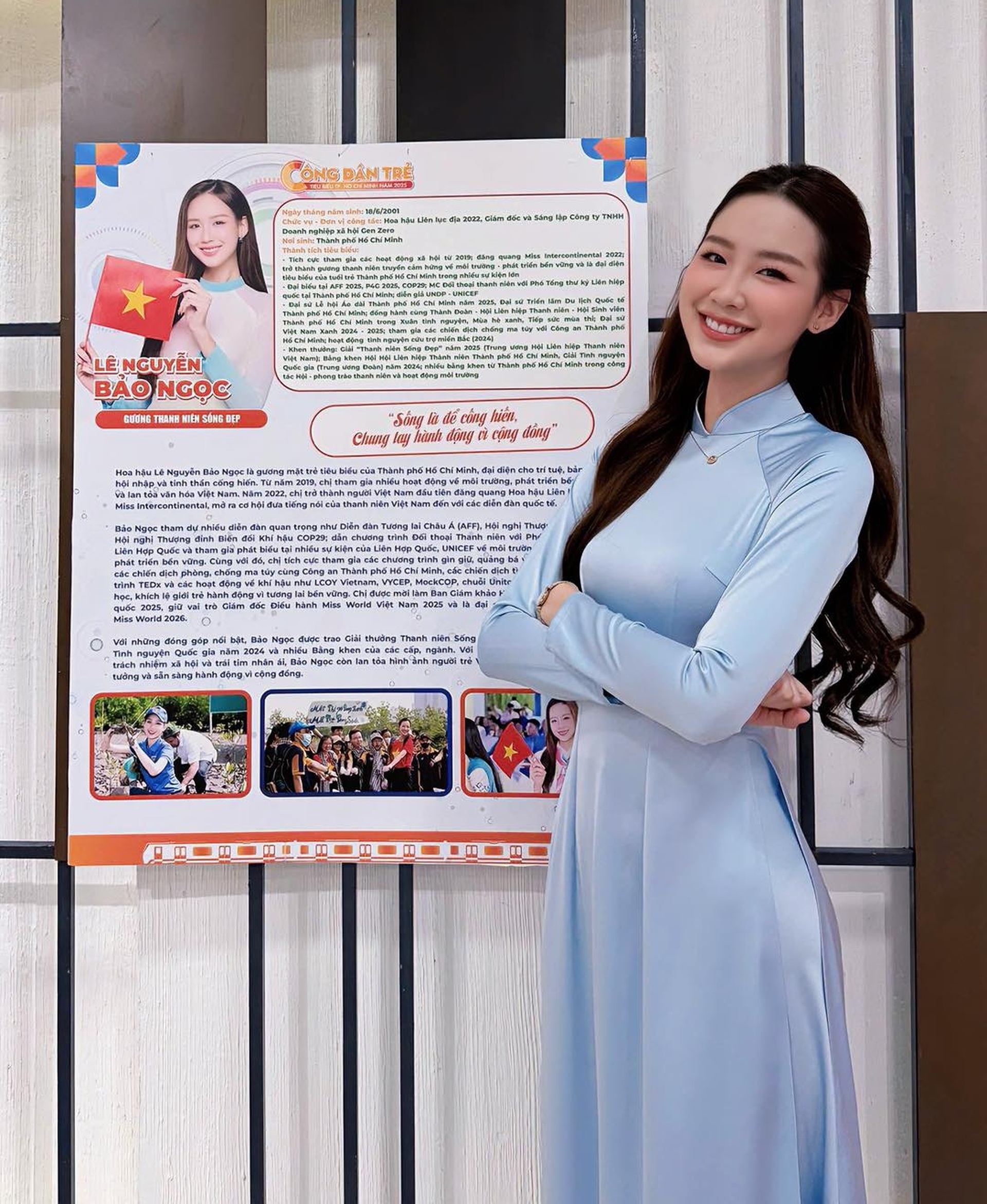 Hoa hậu cao 1,86m: Công dân trẻ tiêu biểu TPHCM, sắc vóc gợi cảm tuổi 25 - 3 Hoa hậu cao 1,86m: Công dân trẻ tiêu biểu TPHCM, sắc vóc gợi cảm tuổi 25 - 3