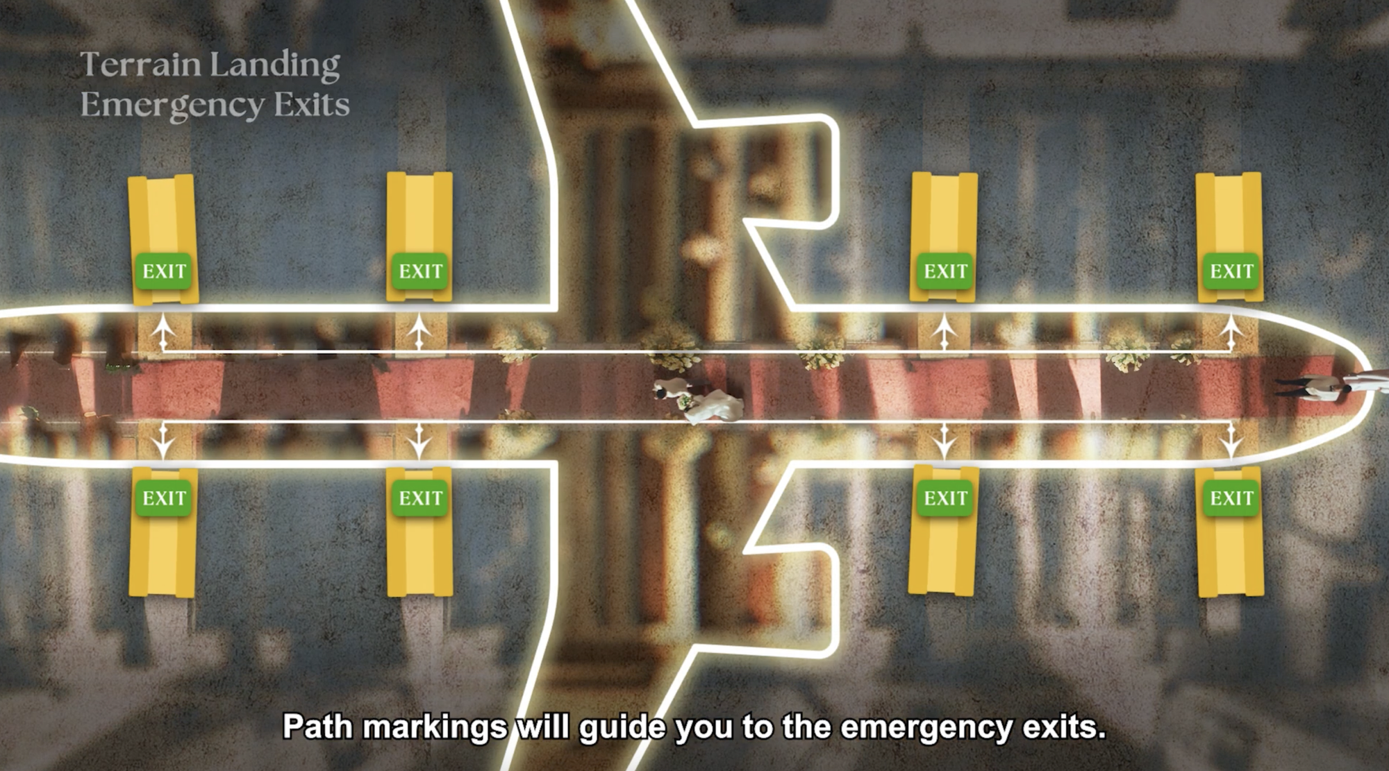 1 hãng hàng không làm hẳn phim tình cảm kịch tính để hướng dẫn an toàn bay, nội dung 