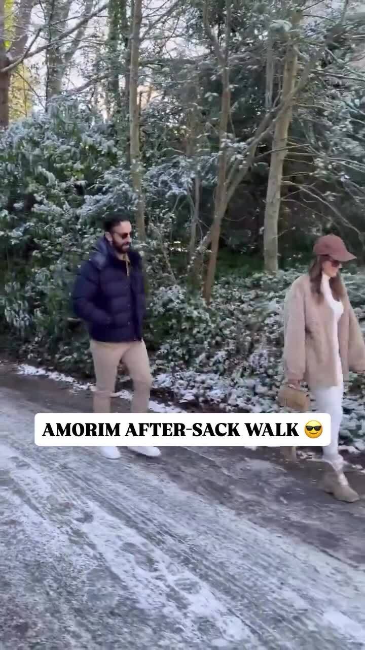 Amorim cười rạng rỡ sau khi bị Man Utd sa thải