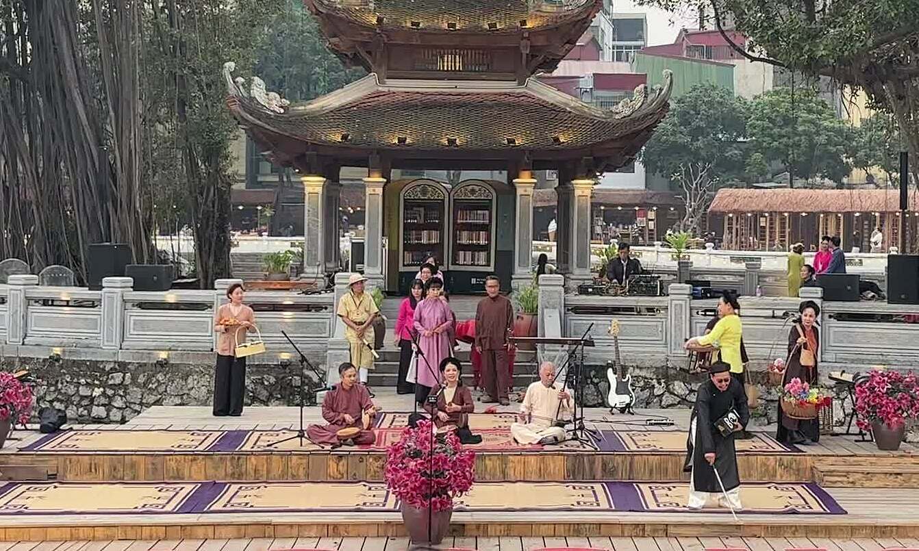 Tiết mục 'Vui nhất có chợ Đồng Xuân'