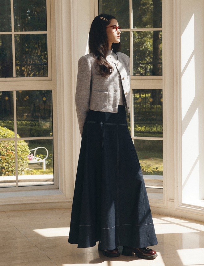 Quần ống rộng, váy dài và giày cao gót, bộ ba hoàn hảo cho mọi phong cách - Ảnh 9.