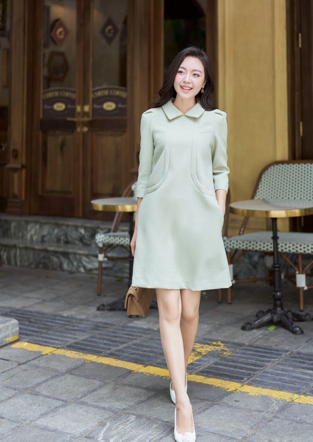 Khi váy suông chọn đứng ngoài cuộc đua phom dáng - Ảnh 2.