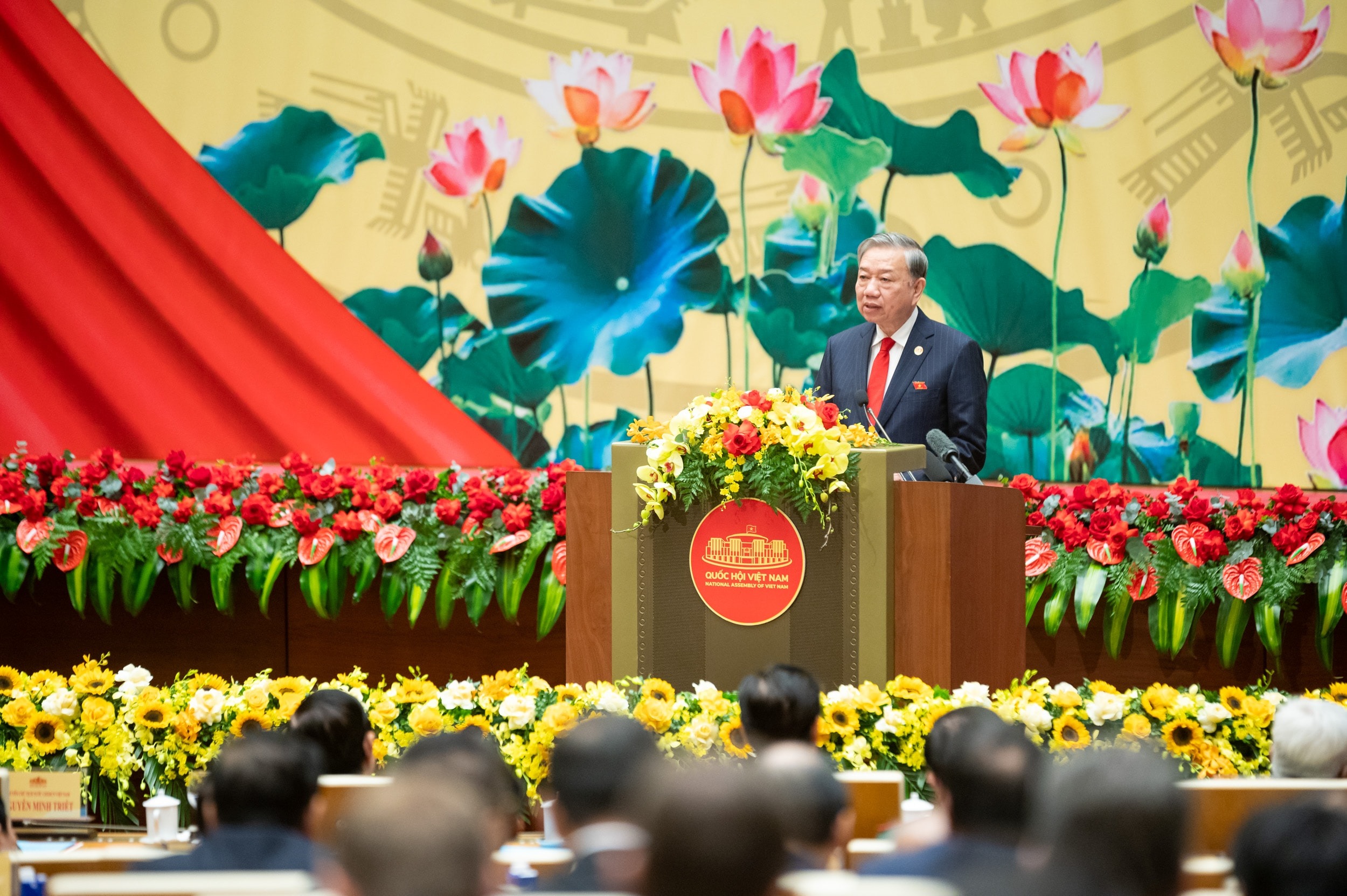 Quốc hội tiếp tục đổi mới mạnh mẽ tư duy lập pháp 1 Tổng Bí thư Tô Lâm: Quốc hội tiếp tục đổi mới mạnh mẽ tư duy lập pháp - Ảnh 1.