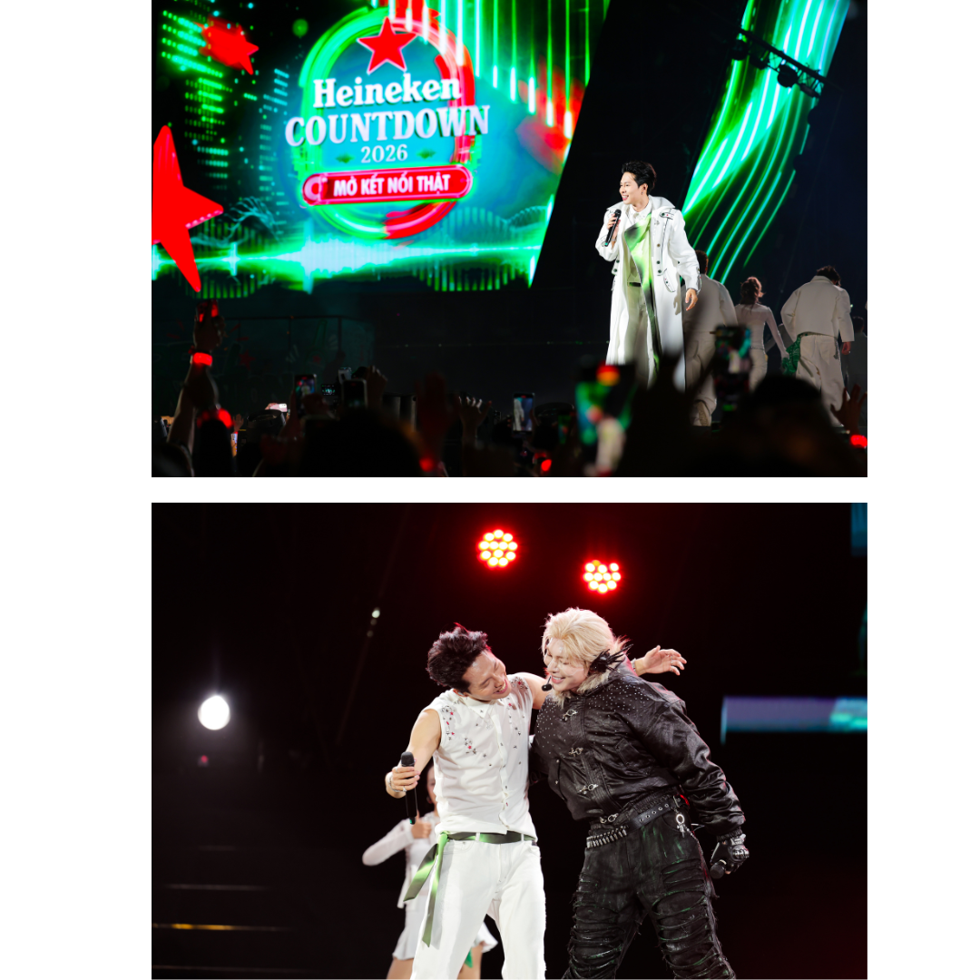 Hàng chục nghìn khán giả mở kết nối thật với Heineken Countdown 2026 - Ảnh 3.