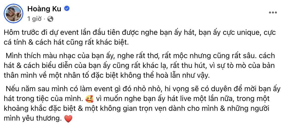Tranh cãi nam ca sĩ Việt tuyên bố giải nghệ nếu không tạo ra thu nhập, viết gì mà netizen nói “ảo tưởng sức mạnh