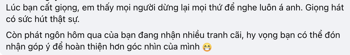 Tranh cãi nam ca sĩ Việt tuyên bố giải nghệ nếu không tạo ra thu nhập, viết gì mà netizen nói “ảo tưởng sức mạnh