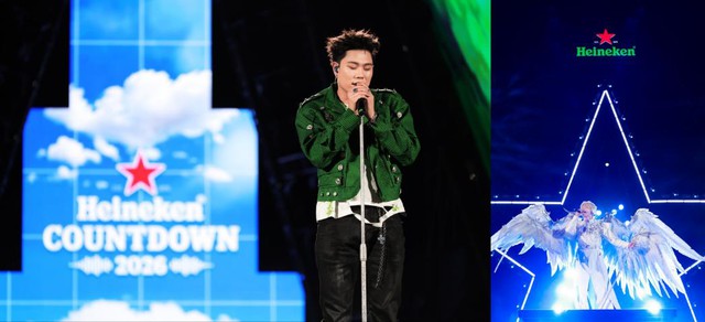 Hàng chục nghìn khán giả Hà Nội - Nha Trang mở kết nối thật với Heineken Countdown 2026- Ảnh 4.