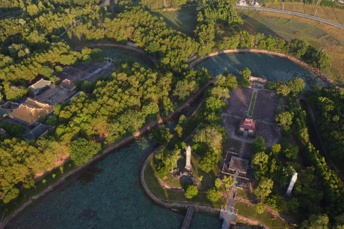 Lăng vua Thiệu Trị ở phường Thủy Xuân. Ảnh: Võ Thạnh