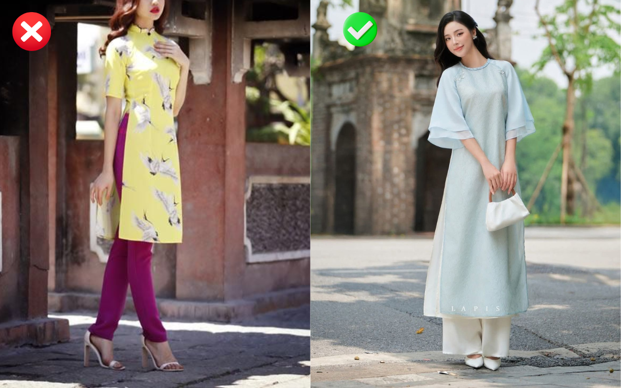 Tha thiết khuyên chị em ĐỪNG mua 3 kiểu áo dài này: Quê kiểng, dễ bị chê kém sang- Ảnh 2. Tha thiết khuyên chị em ĐỪNG mua 3 kiểu áo dài này: Quê kiểng, dễ bị chê kém sang- Ảnh 2.