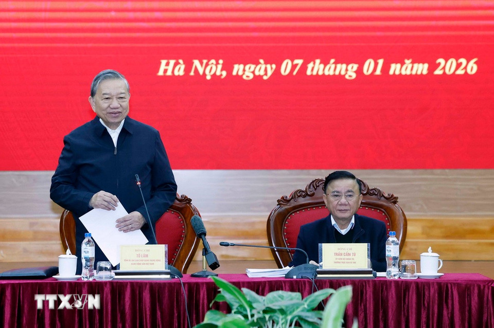 Tổng Bí thư Tô Lâm: Từ nhà nước 