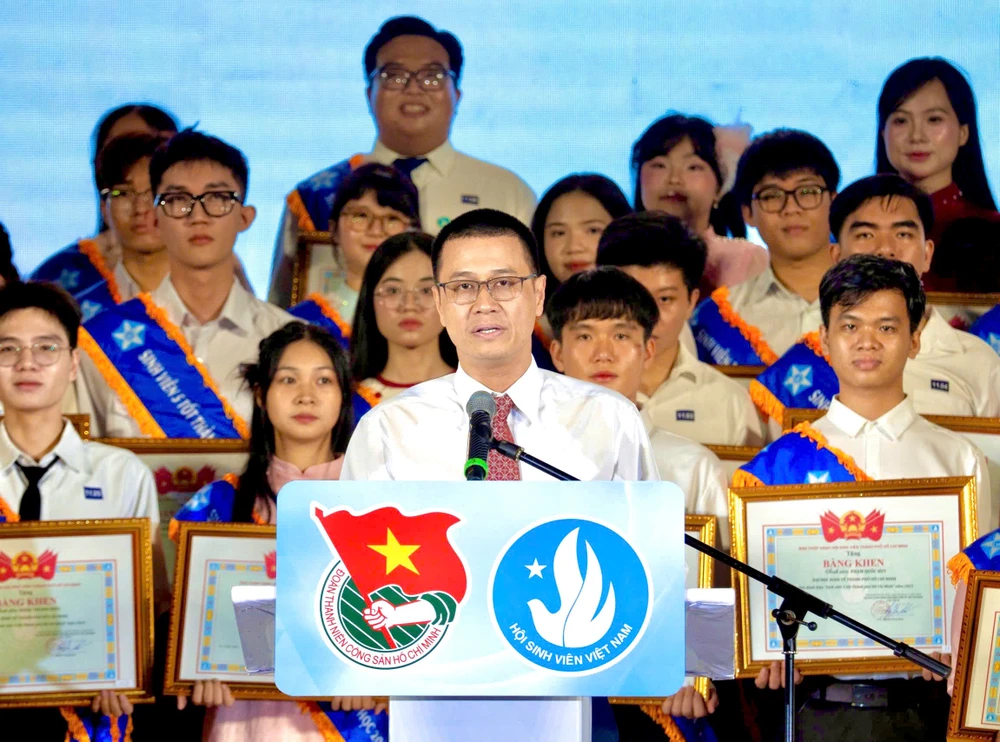 Ông Nguyễn Việt Long, Phó Trưởng Ban Tuyên giáo và Dân vận Thành ủy TP.HCM. Ảnh: HẢI NHI tuổi trẻ (1).jpg