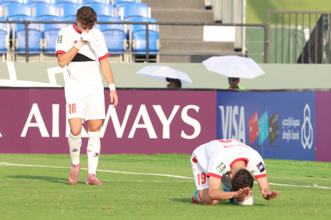 Cầu thủ Jordan thất vọng sau thất bại trước Việt Nam.