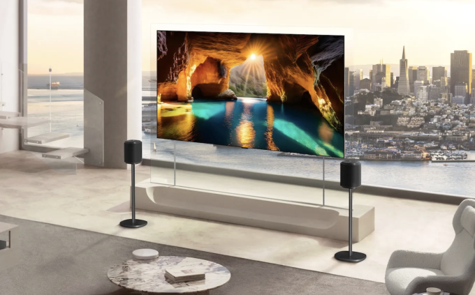 LG OLED evo W6. Ảnh: LG