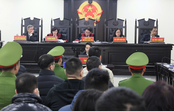 Phiên tòa dự kiến diễn ra trong nhiều ngày. Ảnh: Linh Đan