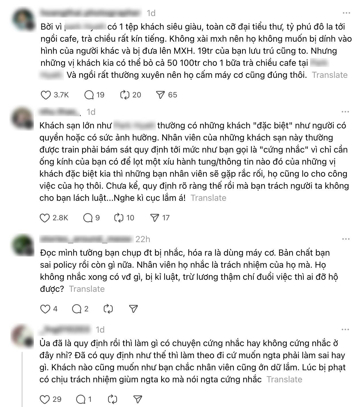 Chi 19 triệu tại khách sạn 5 sao TP.HCM vẫn bị cấm chụp ảnh, cô gái đăng bài tố nhưng không ai bênh nổi- Ảnh 4.