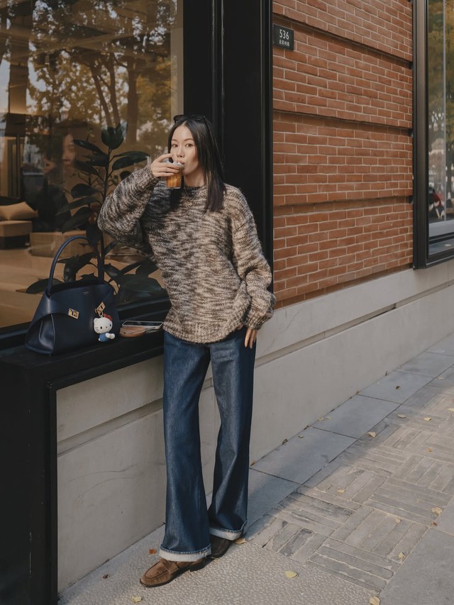 Áo len và cách phối ấm áp, xinh đẹp cho mùa mới - Ảnh 6.