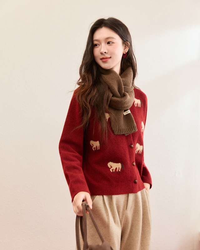 Áo len và cách phối ấm áp, xinh đẹp cho mùa mới - Ảnh 7.