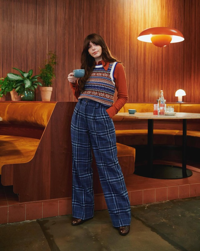 Áo len và cách phối ấm áp, xinh đẹp cho mùa mới - Ảnh 8.