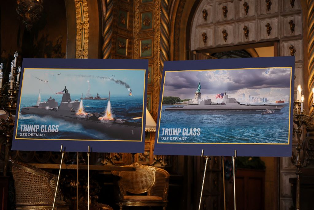 Mỹ công bố kế hoạch đóng tàu chiến mới mang tên Tổng thống Trump - Ảnh 2.