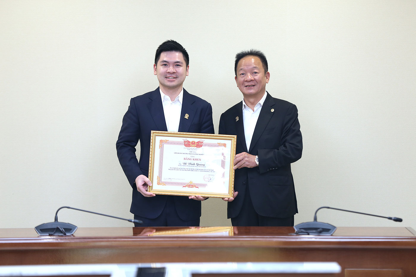 Phó chủ tịch T&T Group Đỗ Vinh Quang làm Phó chủ tịch HANOISME - Ảnh 3.