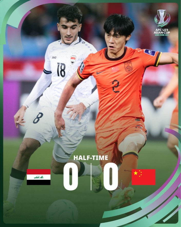 Thủ thành U.23 Trung Quốc hóa 'người nhện', giúp đội nhà cầm chân U.23 Iraq- Ảnh 2.