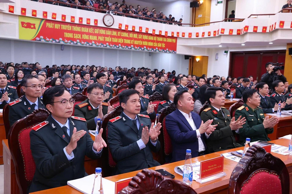 Các đại biểu tham dự Hội nghị. Ảnh: thanhtra.com.vn thanh tra Nguyễn Hòa Bình 3.jpg