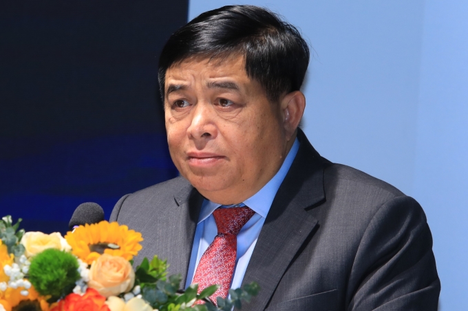 Phó Thủ tướng Nguyễn Chí Dũng tại lễ khai trương hai trung tâm của Dassault Systèmes, chiều 8/1. Ảnh: Thu Trang