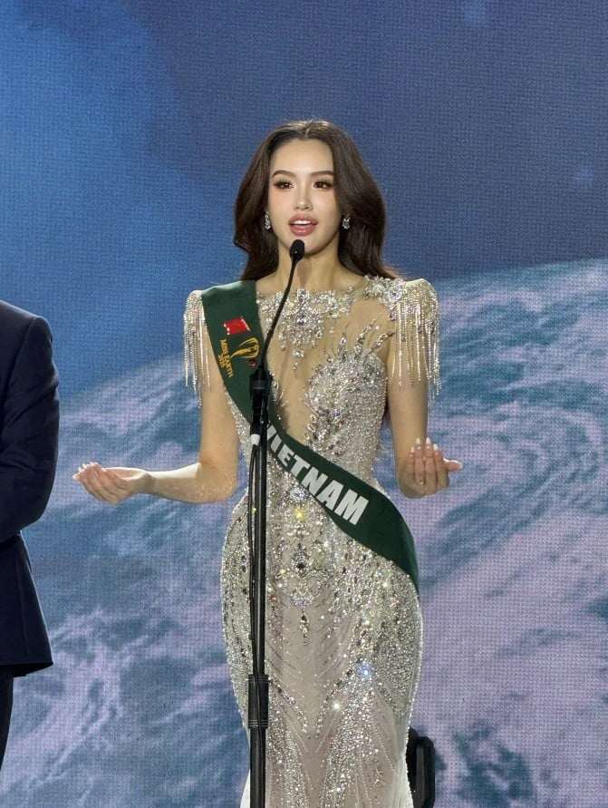Trịnh Mỹ Anh - đại diện Việt Nam hiếm hoi thành công tại đấu trường nhan sắc quốc tế. (Ảnh: BTC)