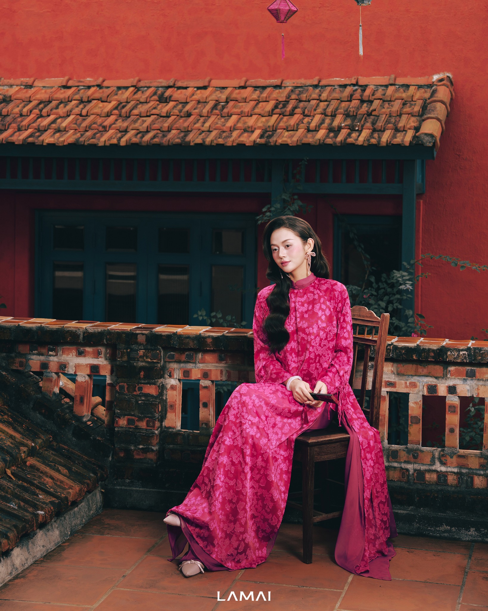 Vì sao áo dài ren được dự đoán là “át chủ bài” mùa Tết 2026?- Ảnh 15.