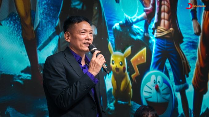 Đạo diễn Ngô Quang Hải bày tỏ góc nhìn về hành trình xây dựng IP nhân vật. Ảnh: Digital Art & Design