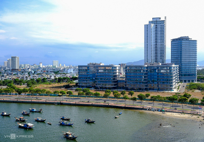 Công viên phần mềm số 2, nơi đặt trụ sở làm việc của Trung tâm Tài chính quốc tế TP Đà Nẵng. Ảnh: Nguyễn Đông