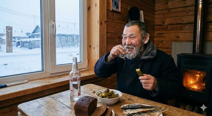 Thành phố lạnh nhất hành tinh ở đâu mà nước sôi 100 độ C biến thành tuyết tức thì, người dân uống rượu mạnh để giữ ấm? 4 Ảnh minh hoạ bởi AI.