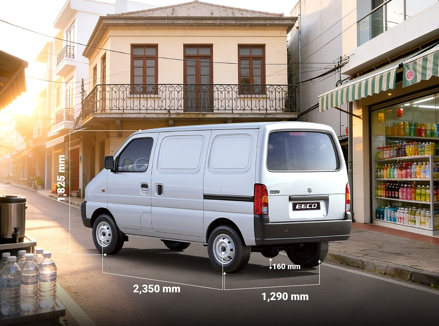 Xe tải van Suzuki EECO trình làng khách Việt, giá 310 triệu đồng 3 Xe tải van Suzuki EECO trình làng khách Việt, giá 310 triệu đồng - Ảnh 3.