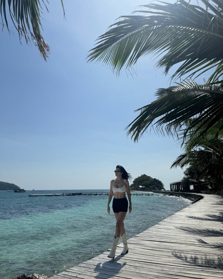 Hòn đảo nơi Anh Thư khen 'đẹp đến mức từ ngữ cũng xin thua' - 2