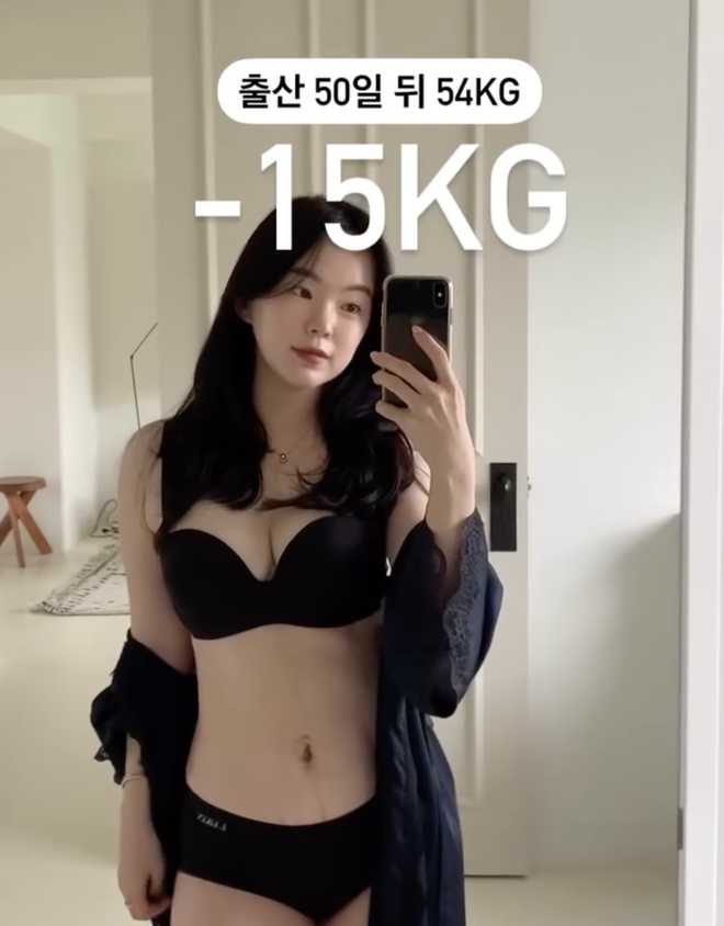 Thiên thần nội y Hàn Quốc giảm 15kg sau sinh, về dáng thon thả với hành trình ăn kiêng dễ thở- Ảnh 8.