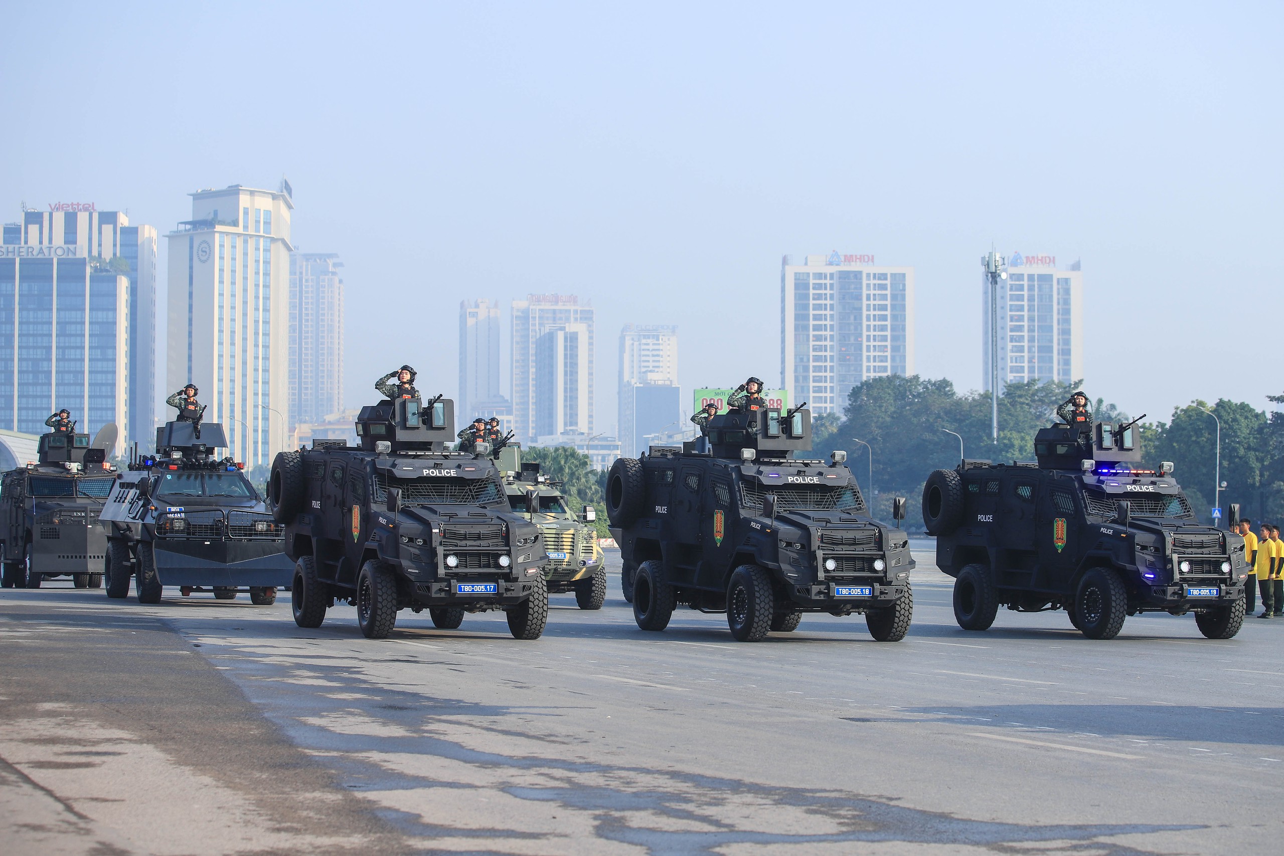 Cảnh sát bảo vệ Đại hội XIV của Đảng: Sự kiện phô diễn sức mạnh an ninh - Ảnh 7. Cảnh sát bảo vệ Đại hội XIV của Đảng: Sự kiện phô diễn sức mạnh an ninh - Ảnh 7.