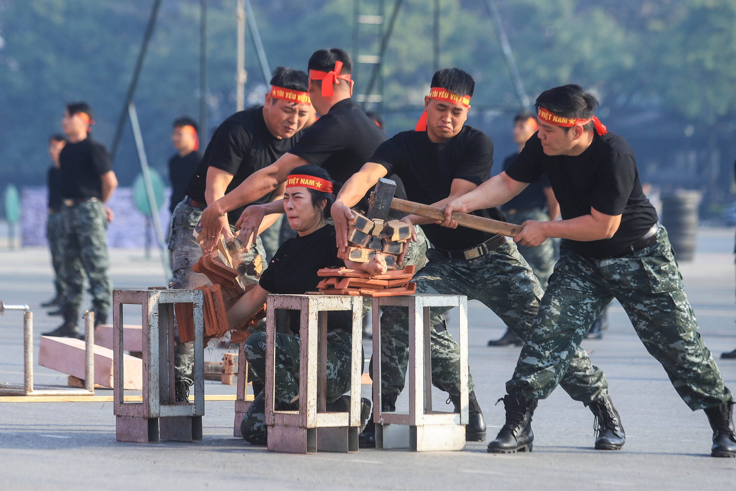 Cảnh sát bảo vệ Đại hội XIV của Đảng: Sự kiện phô diễn sức mạnh an ninh - Ảnh 13. Cảnh sát bảo vệ Đại hội XIV của Đảng: Sự kiện phô diễn sức mạnh an ninh - Ảnh 13.