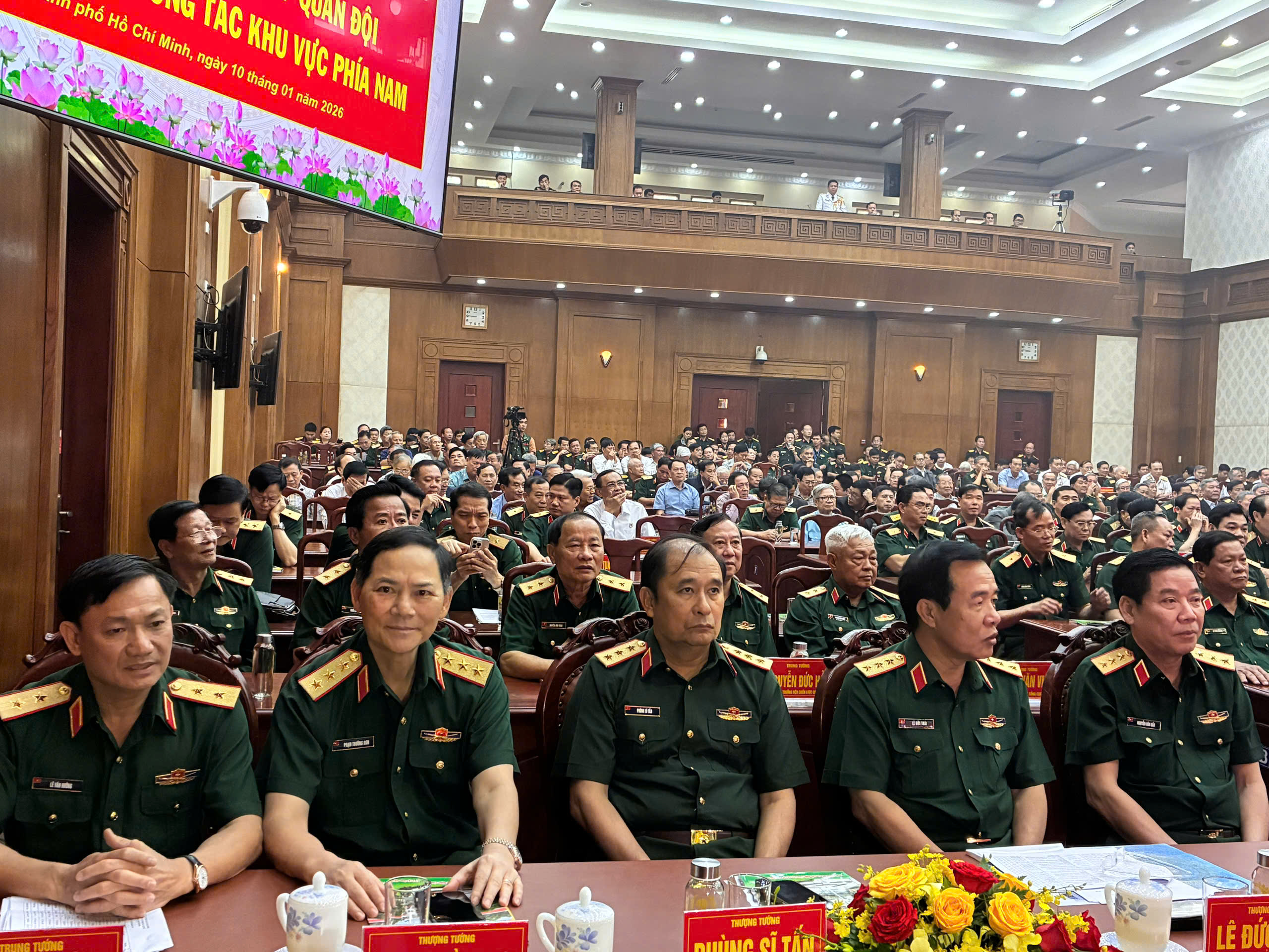 Đại tướng Phan Văn Giang gặp mặt cán bộ cao cấp quân đội nghỉ hưu phía nam- Ảnh 3.