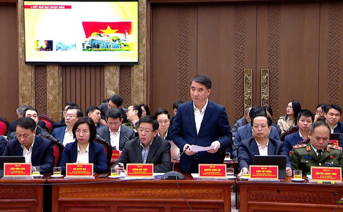 Phó Chủ tịch UBND thành phố Nguyễn Xuân Lưu. Ảnh: Hoàng Phong