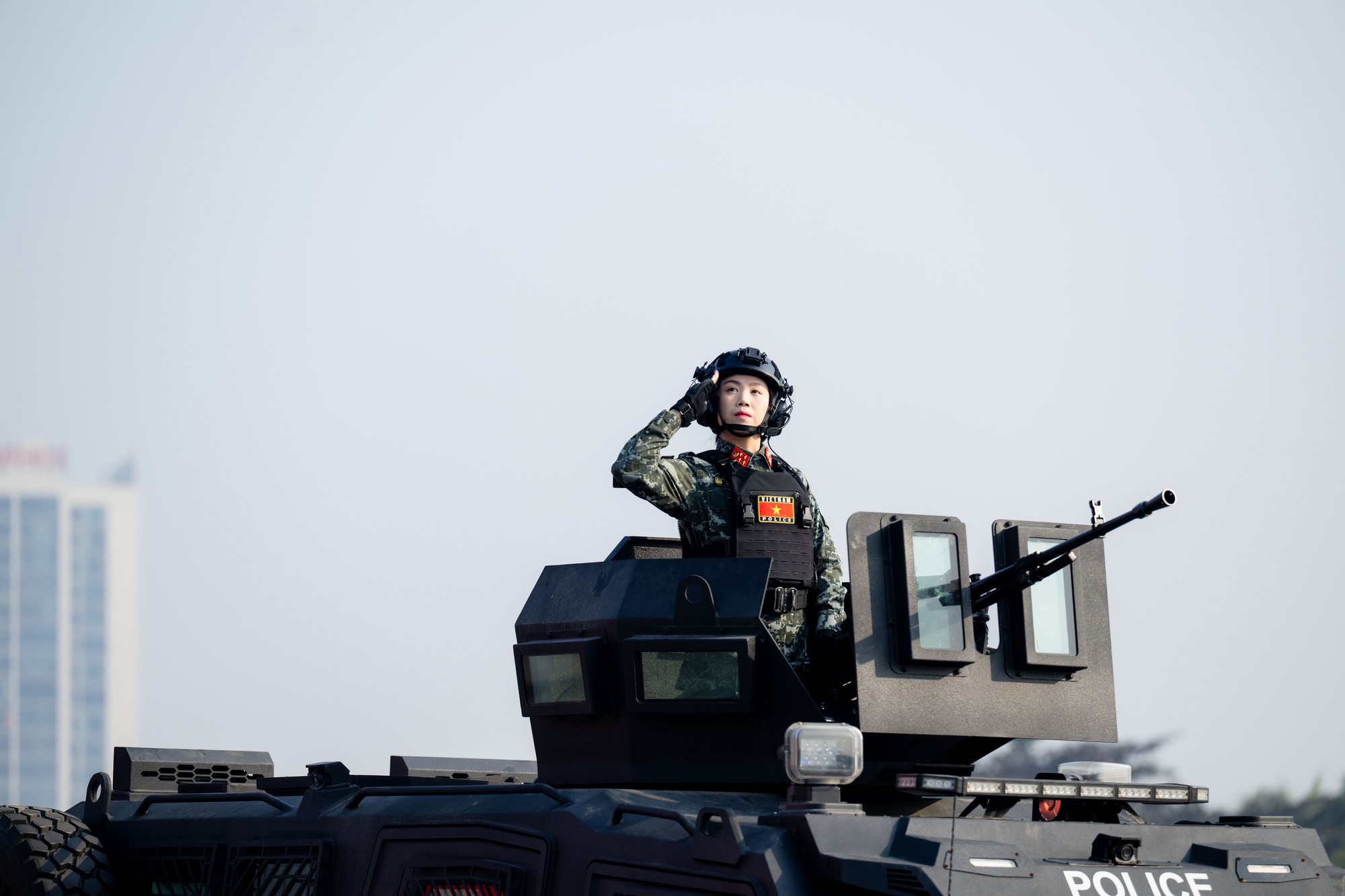 Toàn cảnh Lễ xuất quân và màn diễn tập hoành tráng bảo vệ an ninh Đại hội XIV tại Mỹ Đình- Ảnh 15. Toàn cảnh Lễ xuất quân và màn diễn tập hoành tráng bảo vệ an ninh Đại hội XIV tại Mỹ Đình- Ảnh 15.