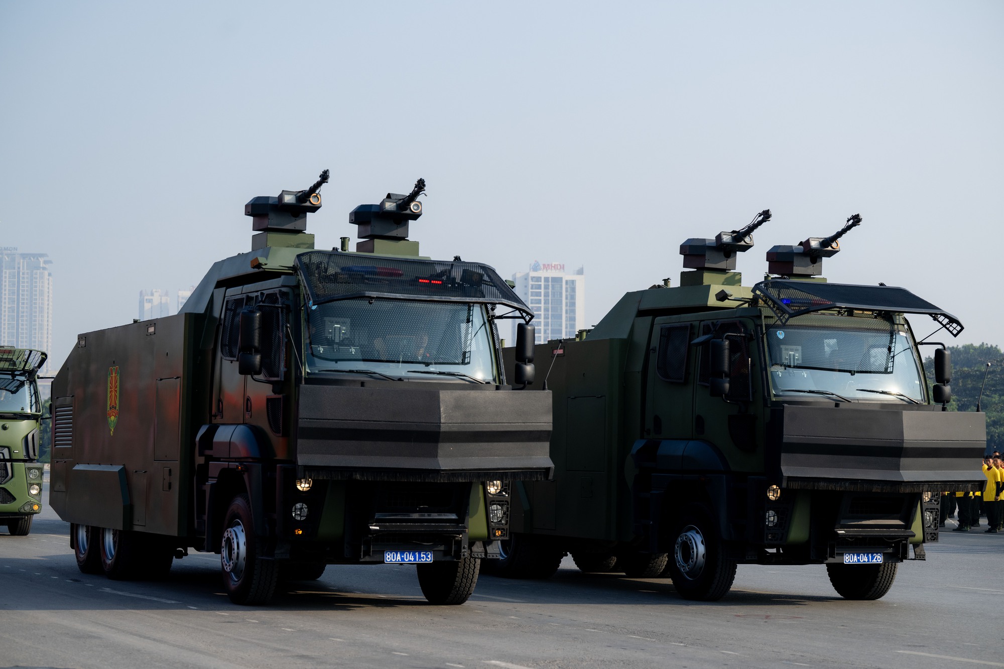 Toàn cảnh Lễ xuất quân và màn diễn tập hoành tráng bảo vệ an ninh Đại hội XIV tại Mỹ Đình- Ảnh 19. Toàn cảnh Lễ xuất quân và màn diễn tập hoành tráng bảo vệ an ninh Đại hội XIV tại Mỹ Đình- Ảnh 19.