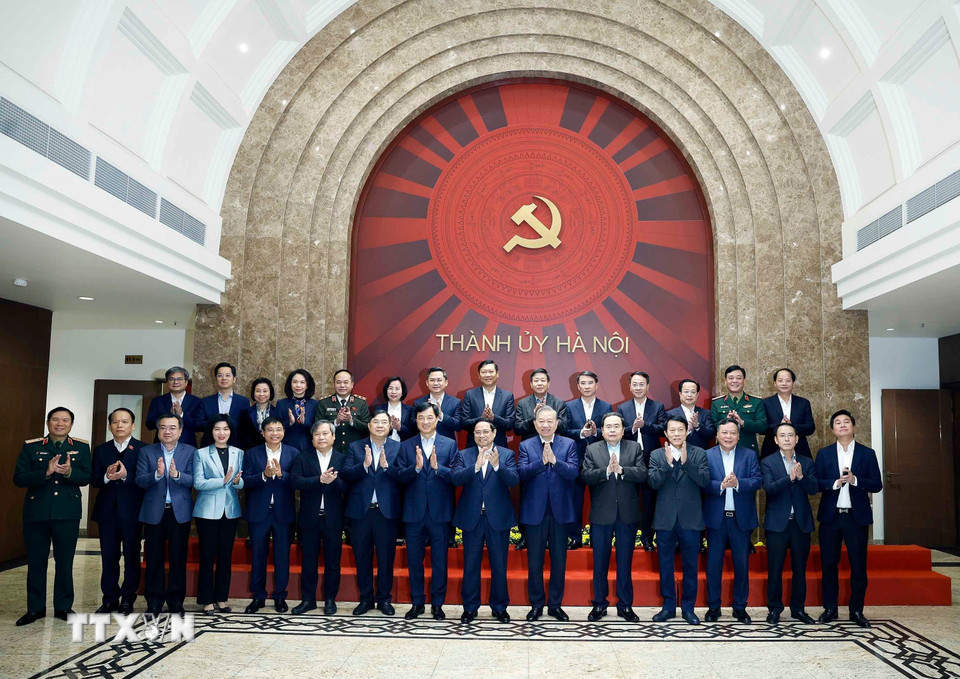 Tổng Bí thư Tô Lâm: Tạo cơ sở pháp lý vượt trội đủ mạnh để Hà Nội phát huy tối đa tiềm năng - Ảnh 3.