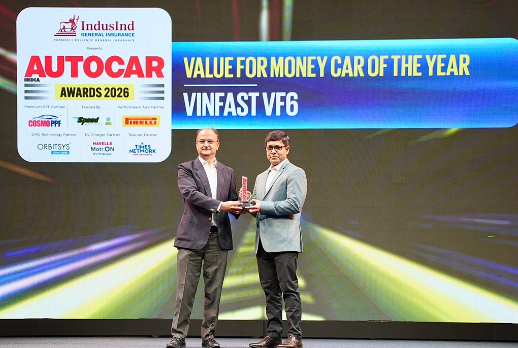 VinFast VF 6 nhận giải “Mẫu xe đáng tiền nhất năm” tại Autocar India Awards 2026 - 1