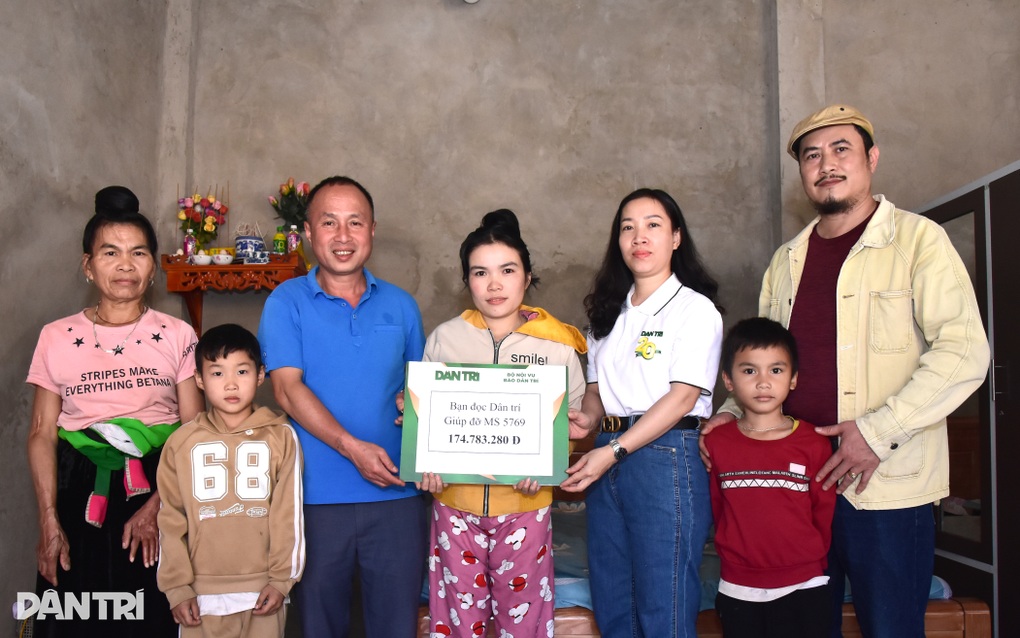 Người mẹ trẻ nỗ lực vươn lên nhờ tấm lòng bạn đọc báo Dân trí - 3