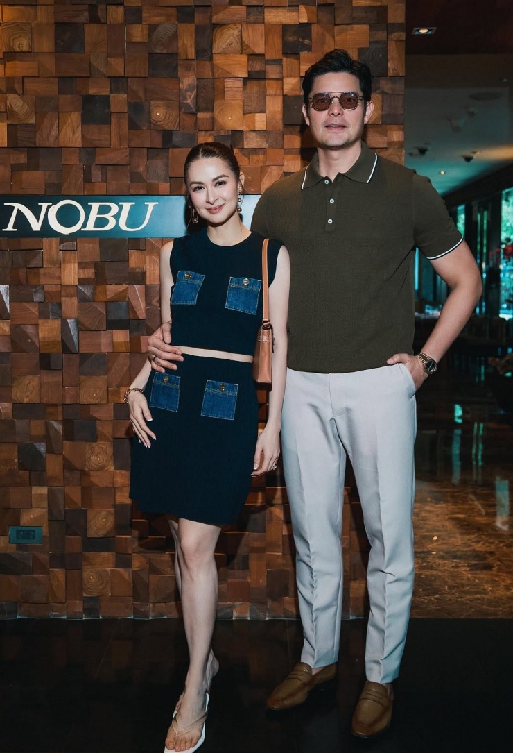 Gu mặc sánh đôi của vợ chồng 'Sao đẹp nhất Philippines' - 4