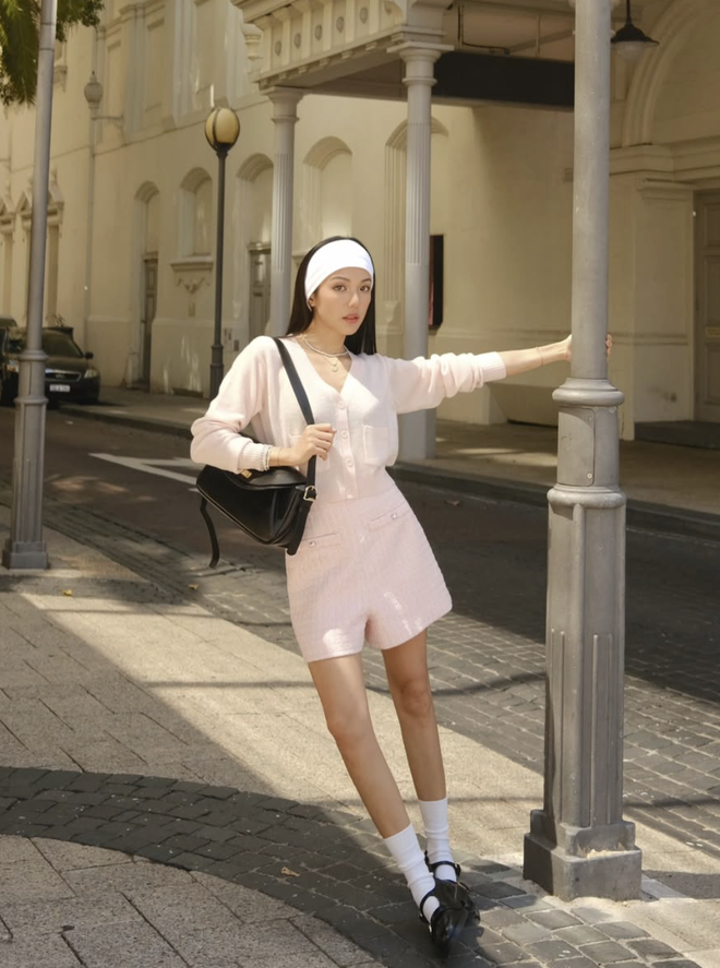 Phong cách thường ngày thêm duyên dáng với áo cardigan- Ảnh 8.